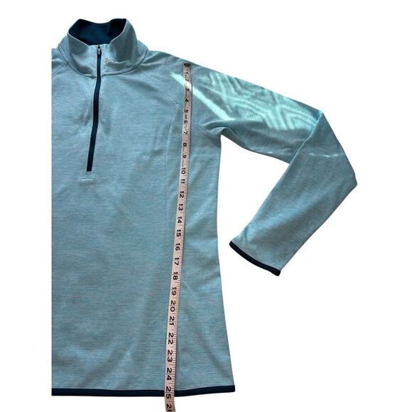 Under Armour Threadborne light blue 1/4 zip pullover - L - Picture 6 of 7